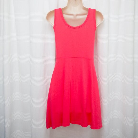NWOT Cotton Henley Fit & Flare Dress - Picture 4 of 6